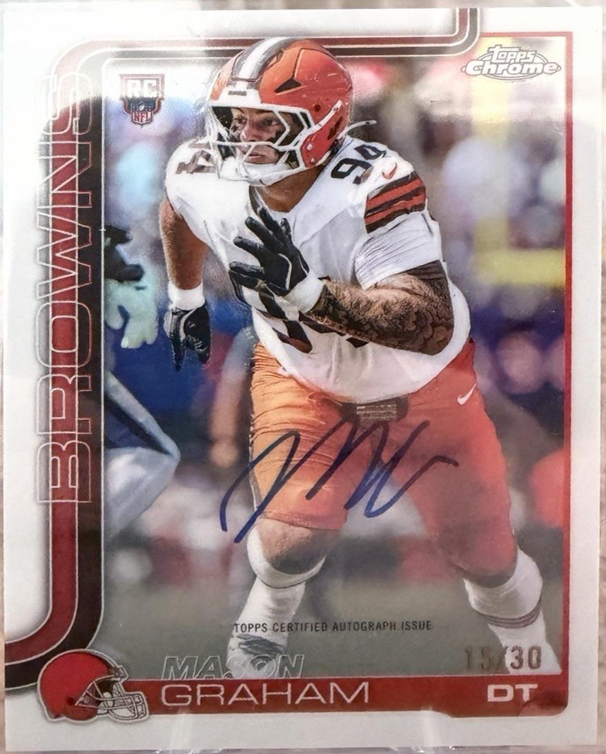 Mason Graham [White Refractor] #RA-MGR