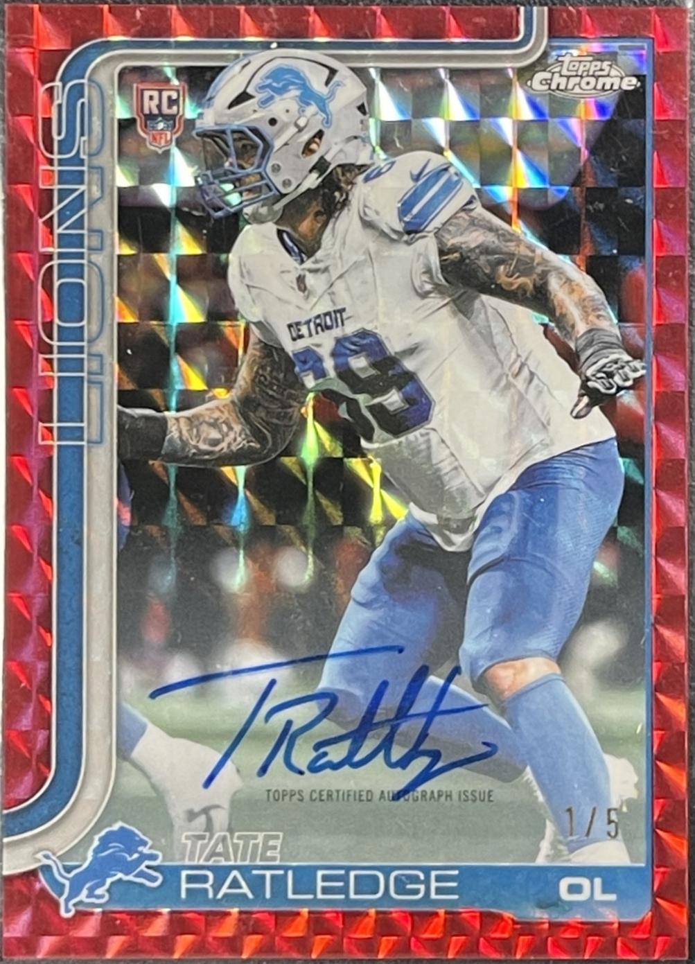 Tate Ratledge [Red Geometric Refractor] #RA-TR