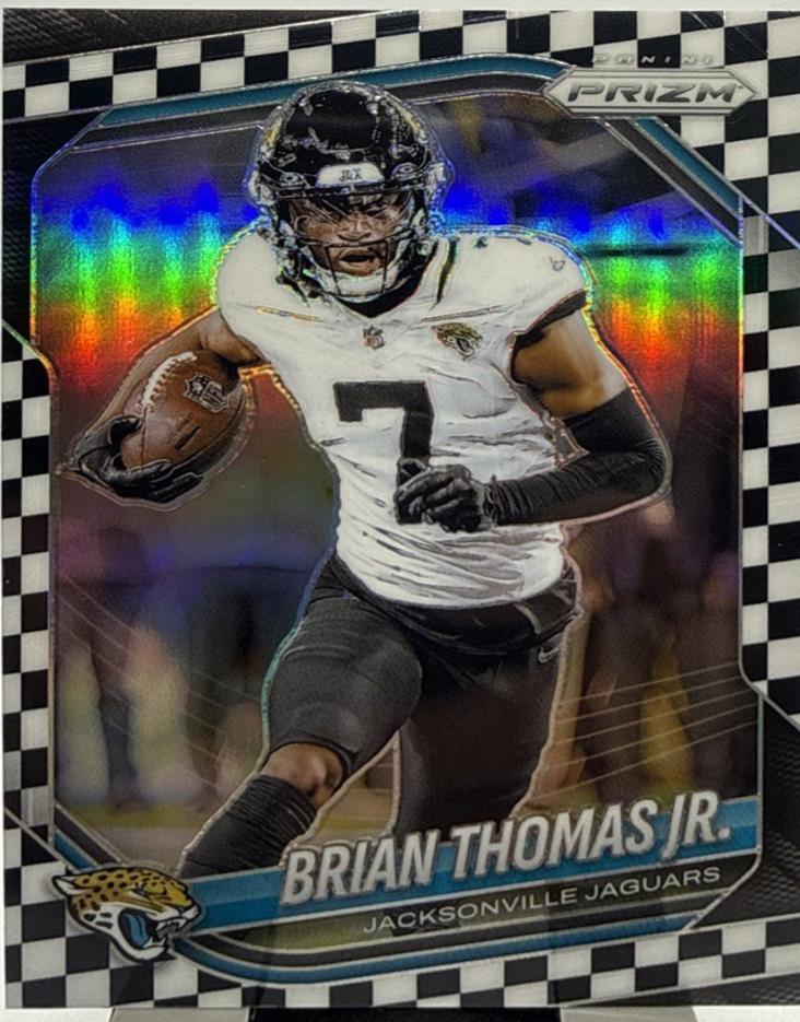 Brian Thomas Jr. [Black White Checker] #2
