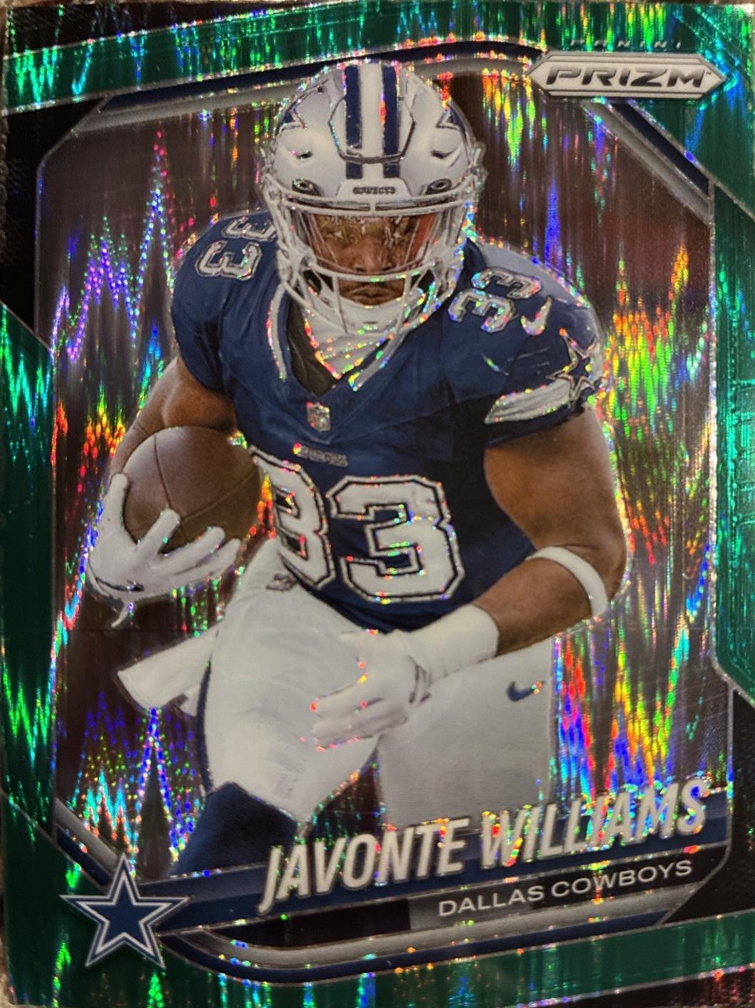 Javonte Williams [Green Flash] #1