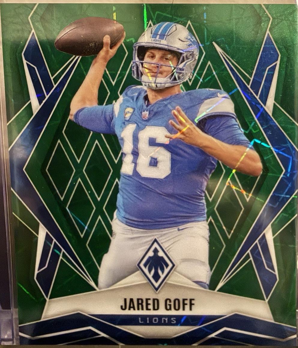 Jared Goff [Green Lazer] #62