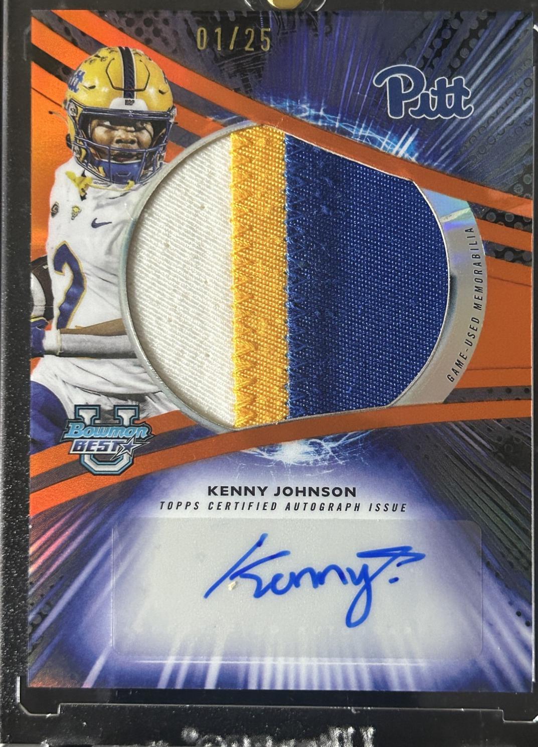 Kenny Johnson [Orange] #JRA-KJ