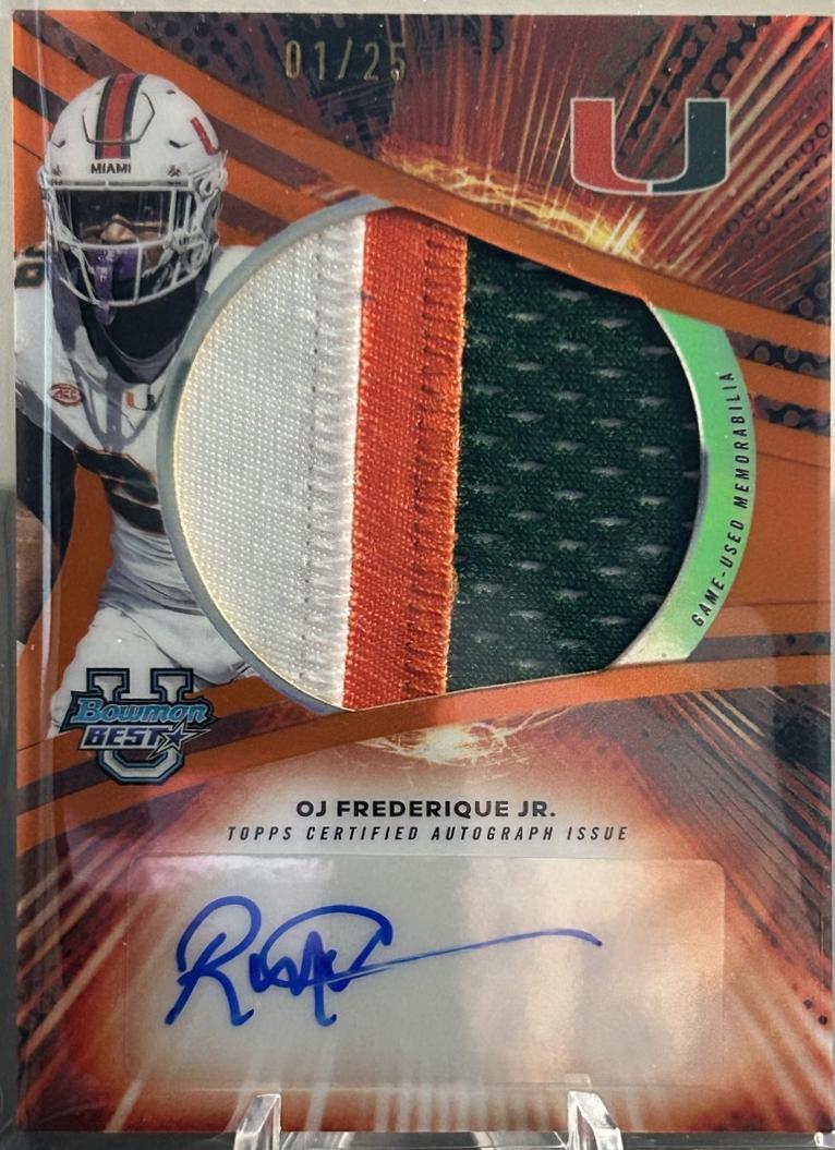 OJ Frederique Jr. [Orange] #JRA-OF