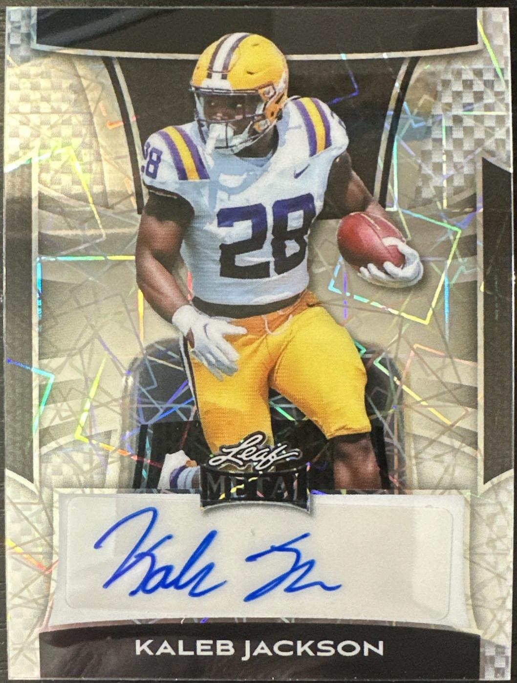 Kaleb Jackson [Crystal Silver] #BA-KJ1