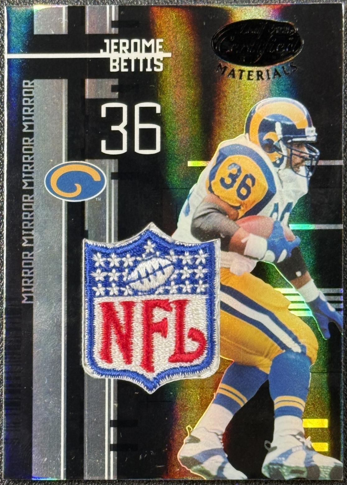 Jerome Bettis [Mirror Emerald] #141