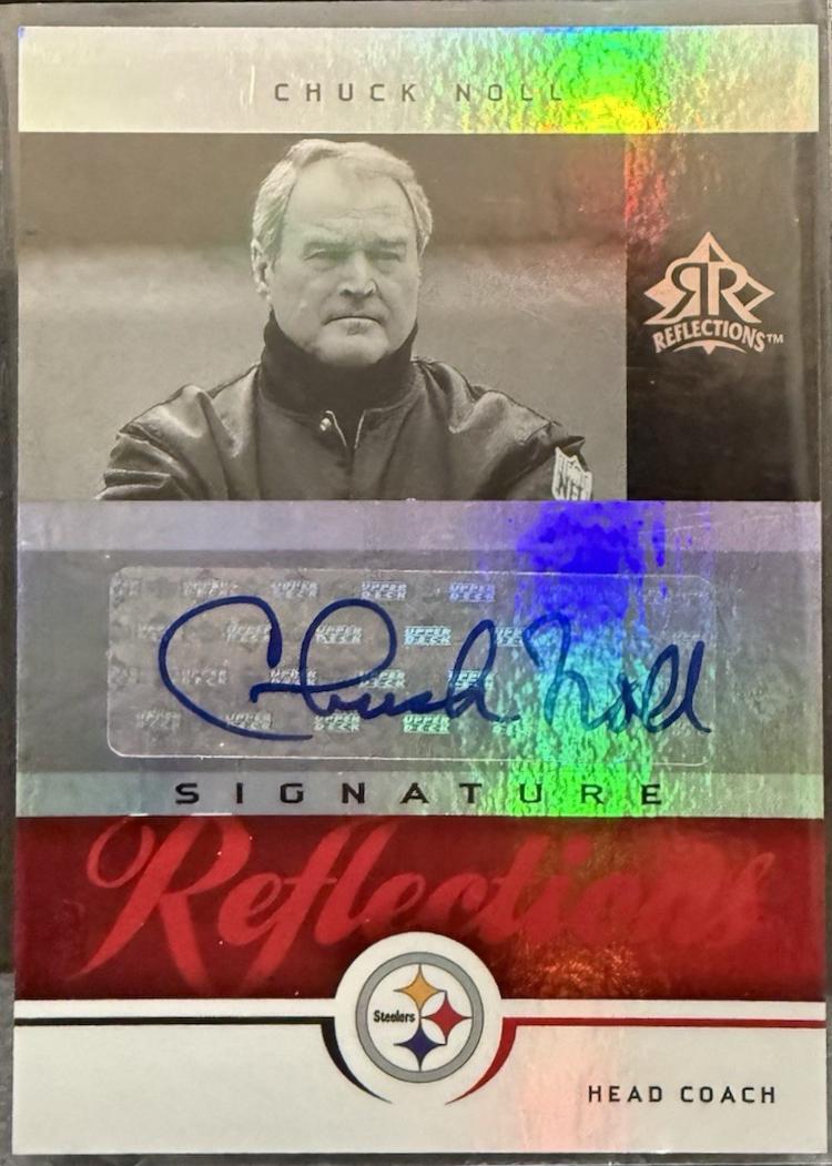 Chuck Noll [Blue] #SR-CN