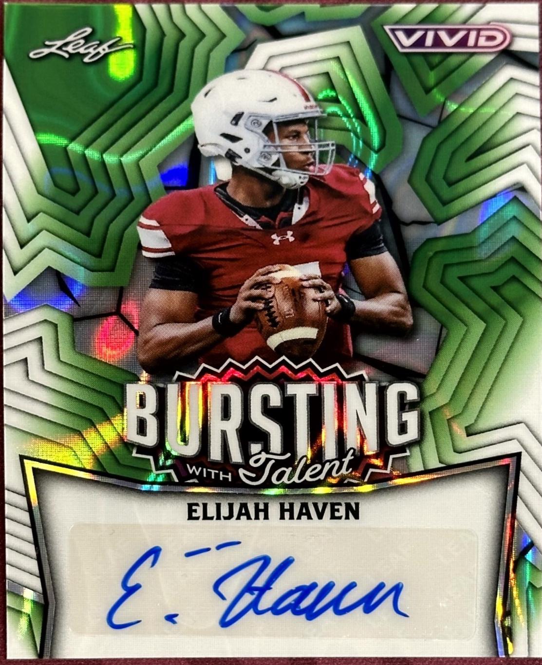 Elijah Haven [Prismatic Green] #TA-EH1