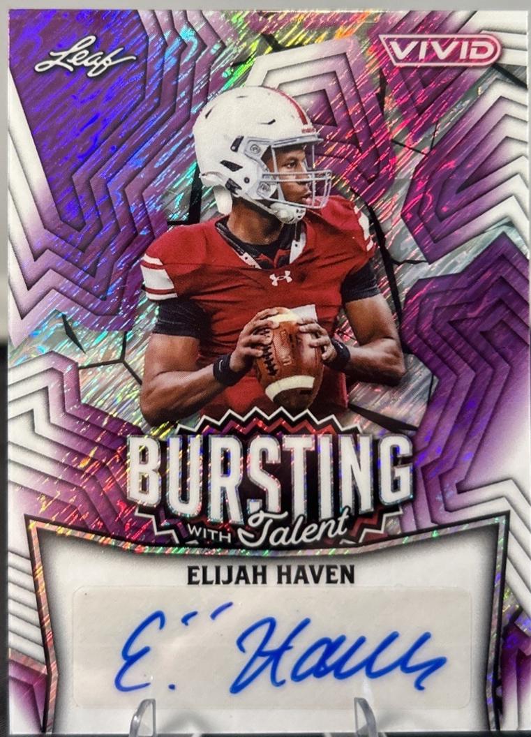 Elijah Haven [Prismatic Purple] #TA-EH1