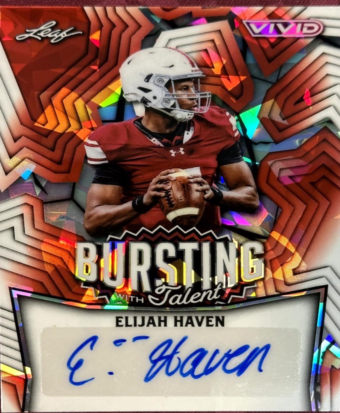 Elijah Haven [Prismatic Red] #TA-EH1