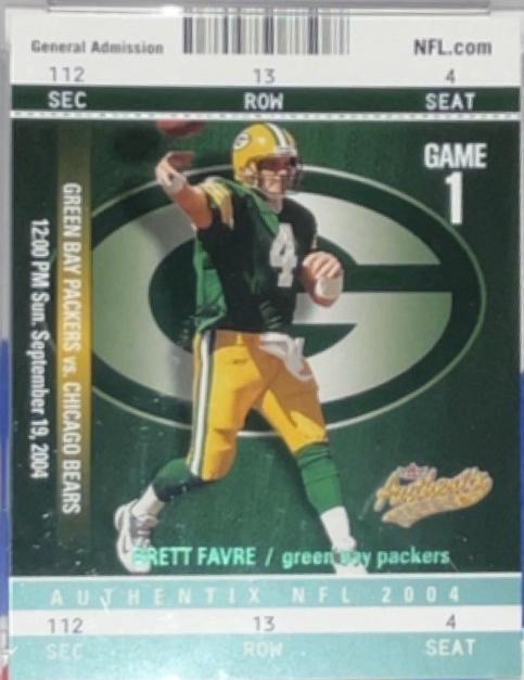 Brett Favre [General Admission Green] #95