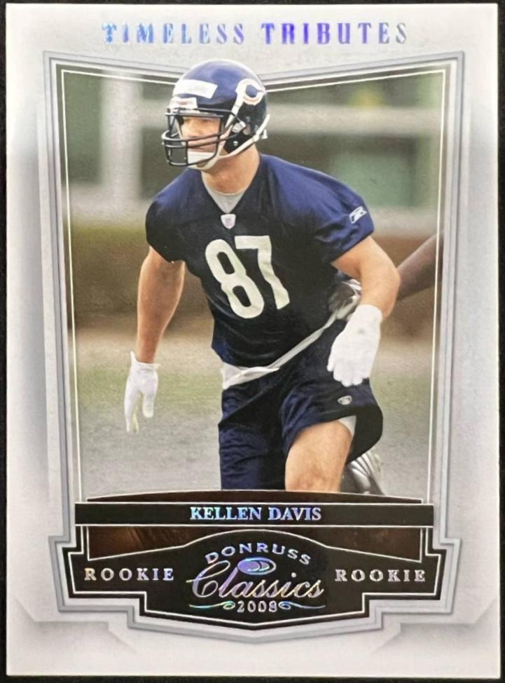 Kellen Davis [Timeless Tributes Silver] #240