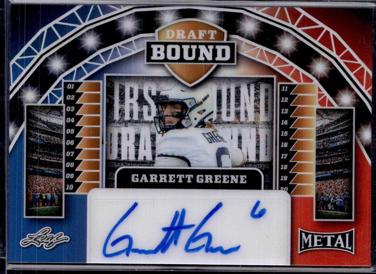 Garrett Greene [Prismatic Red, White, and Blue] #DB-GG1