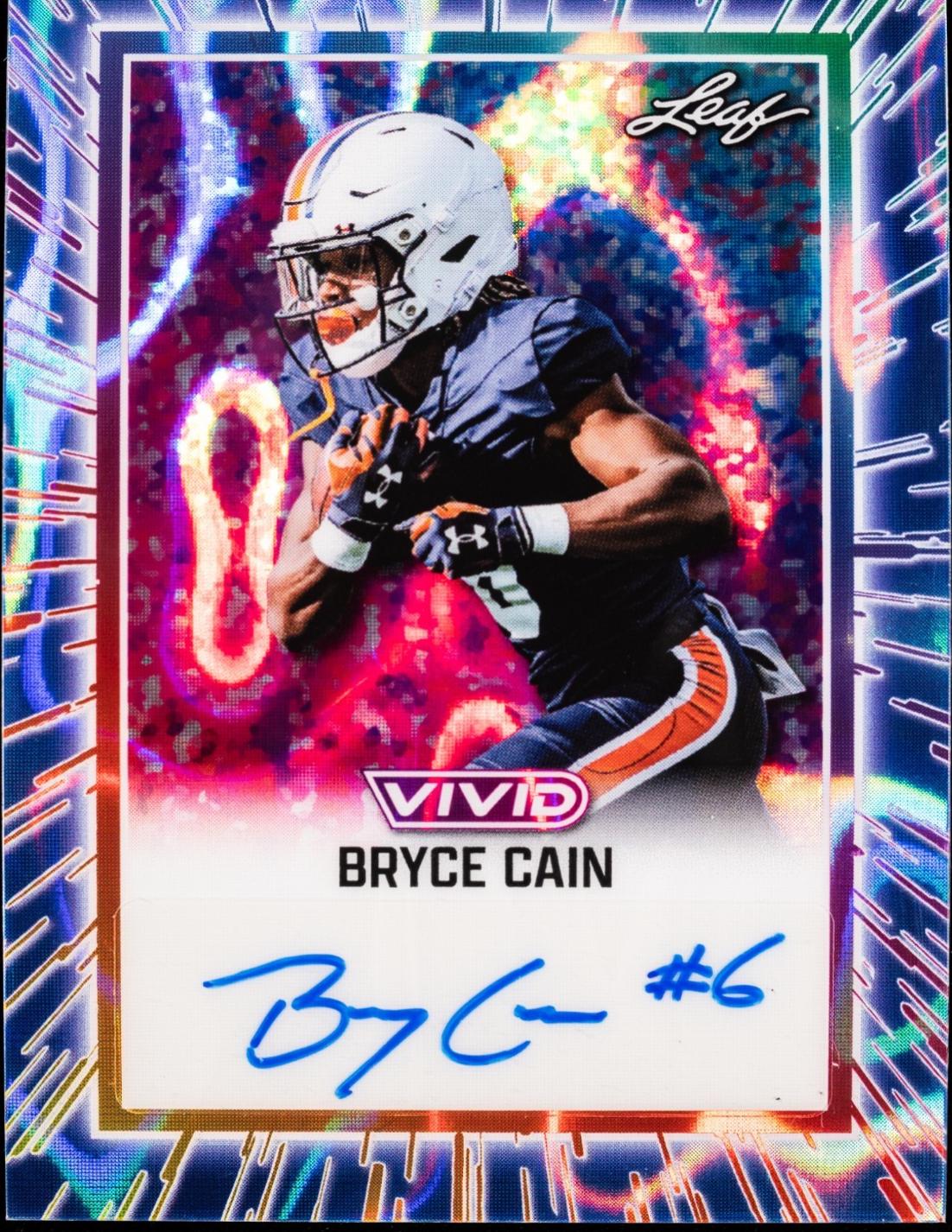Bryce Cain [Prismatic Blue] #BA-BC1