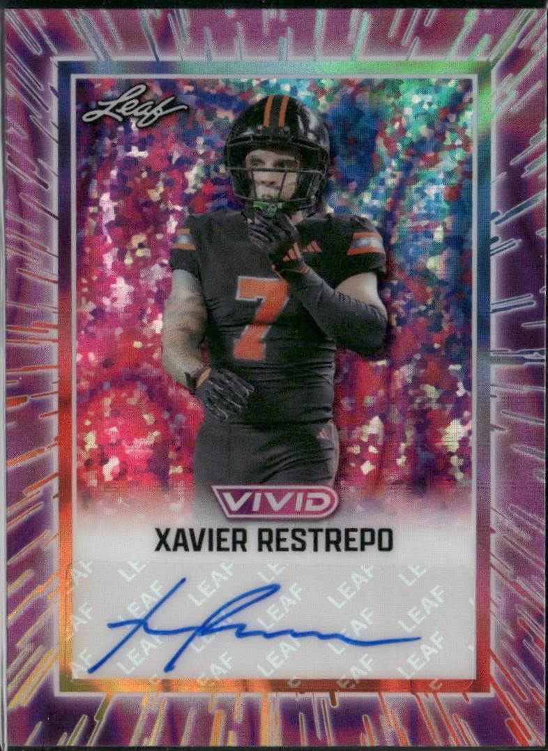 Xavier Restrepo [Prismatic Purple] #BA-XR1
