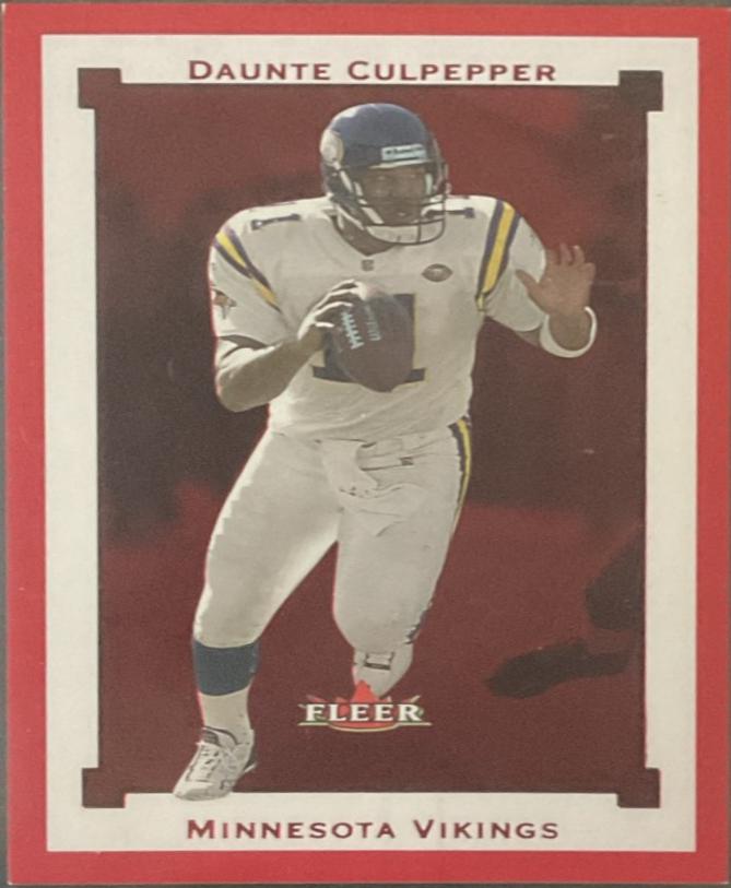 Daunte Culpepper [Star Rubies] #SR50