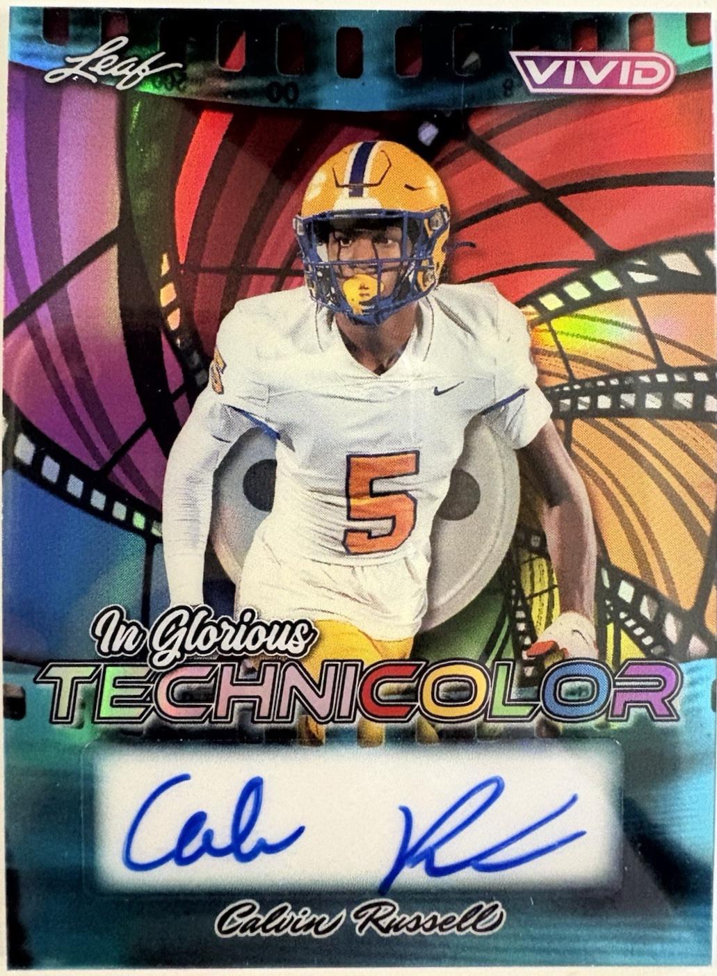 Calvin Russell [Prismatic Teal] #GA-CR1