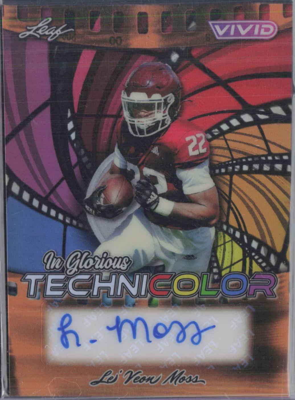 Le'Veon Moss [Prismatic Orange] #GA-LVM