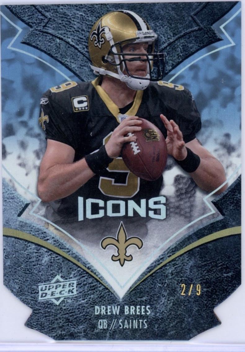 Drew Brees [Blue Die Cut] #62
