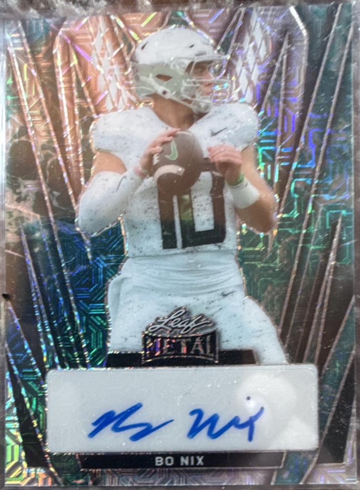 Bo Nix [Water Mojo] #DB-BN1
