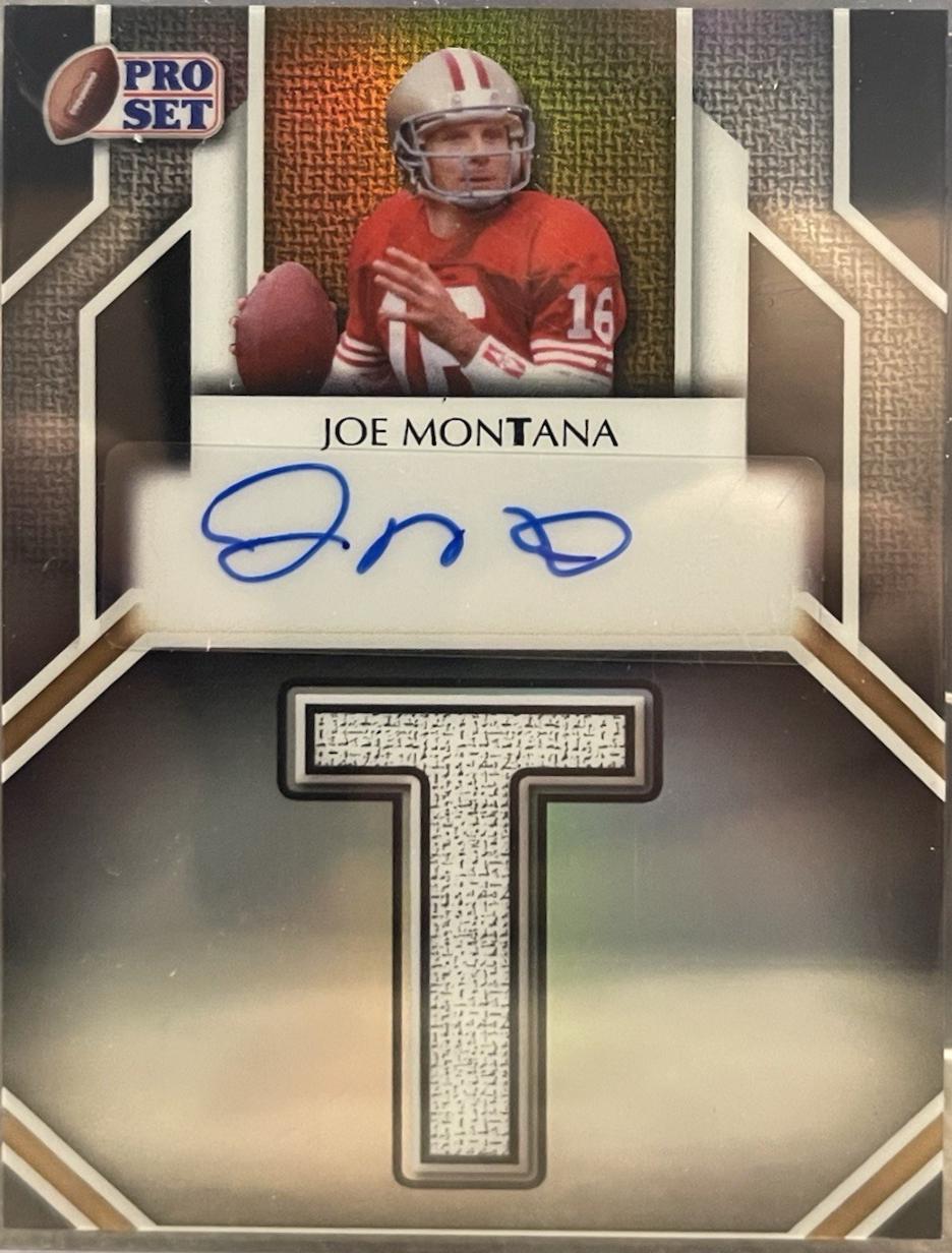 Joe Montana [Prismatic Silver] #SP-JM2