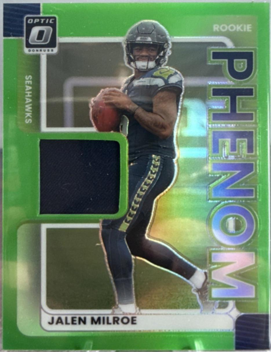 Jalen Milroe [Neon Green] #RPBH-JME