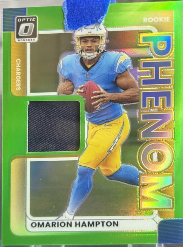 Omarion Hampton [Neon Green] #RPBH-OHN