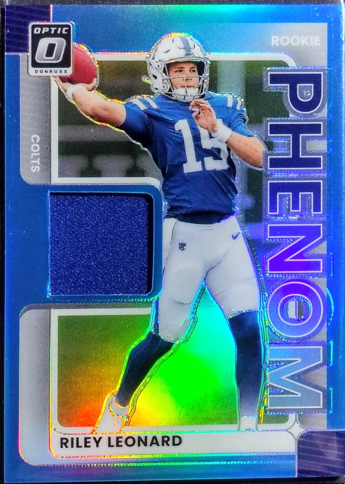 Riley Leonard [Neon Blue] #RPBH-RLD