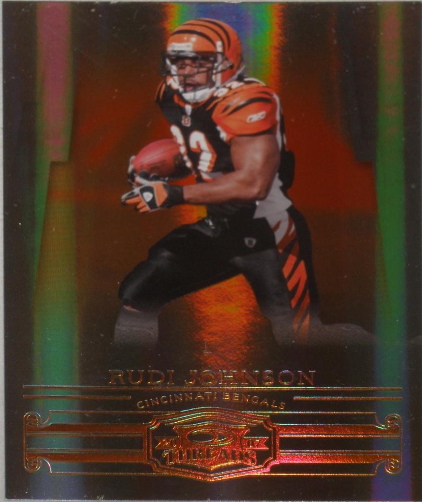 Rudi Johnson [Gold Holofoil] #12