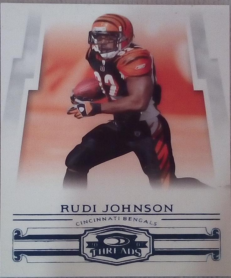 Rudi Johnson [Retail Blue] #12