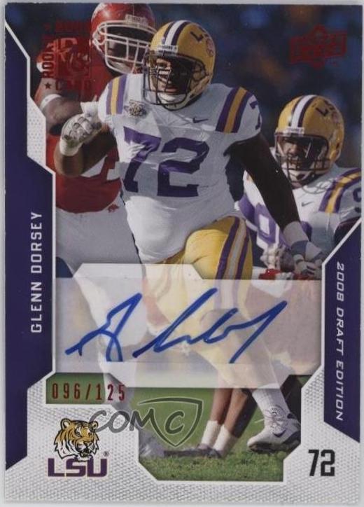 Glenn Dorsey [Autograph Red] #40