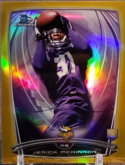 Jerick McKinnon [Gold Refractor] #215