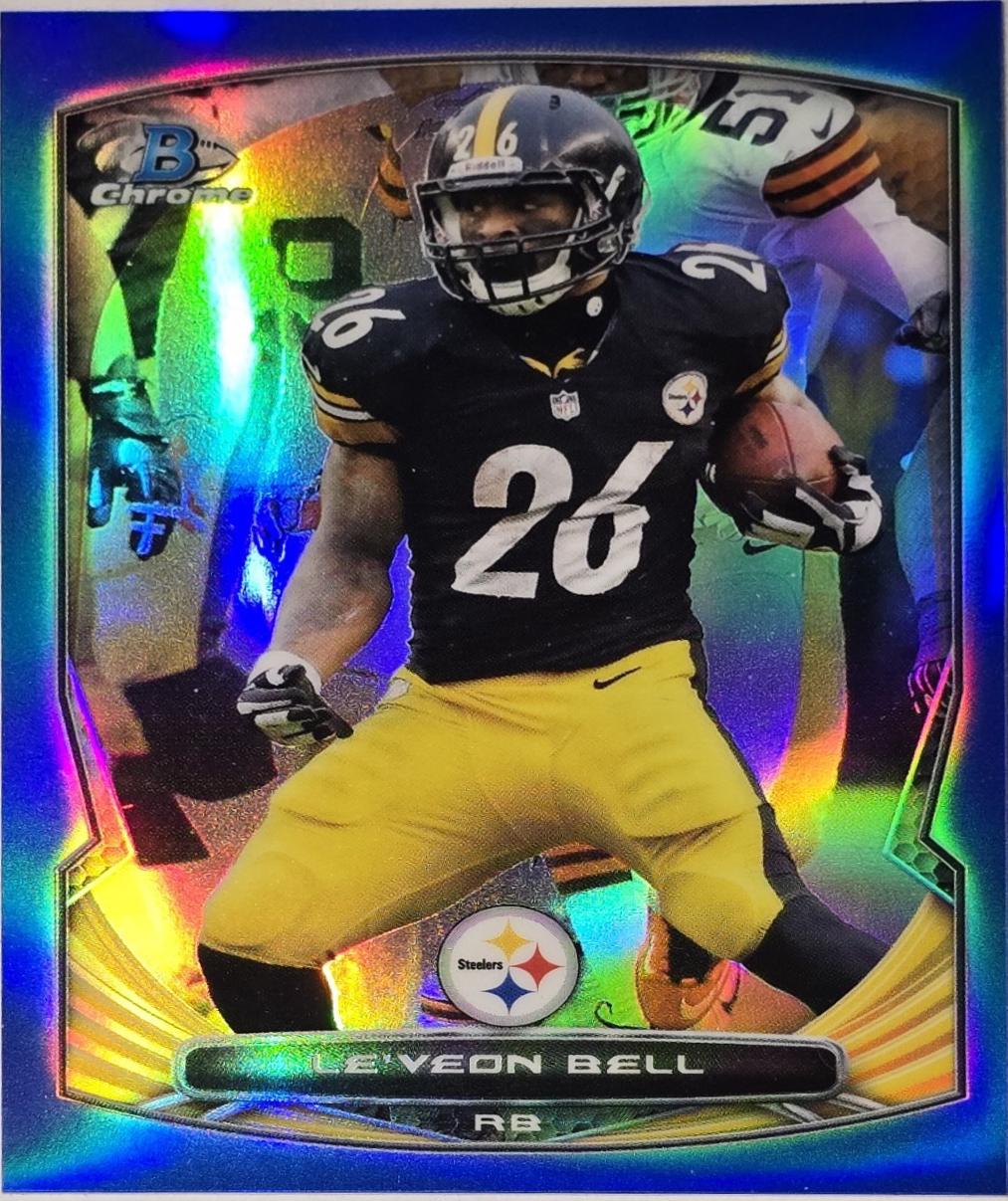 Le'Veon Bell [Blue Refractor] #51
