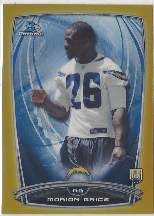 Marion Grice [Gold Refractor] #142
