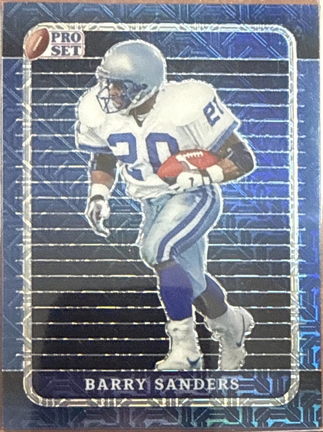 Barry Sanders [Blue Mojo] #4