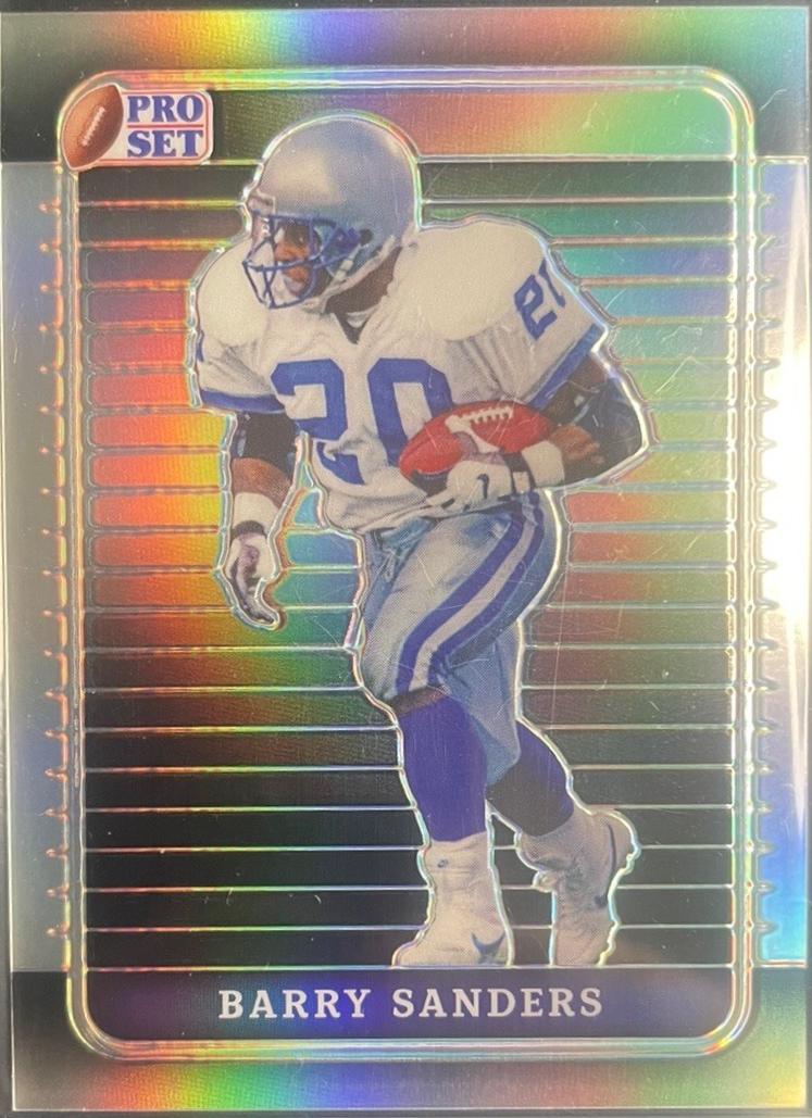 Barry Sanders [Silver Crystal] #4