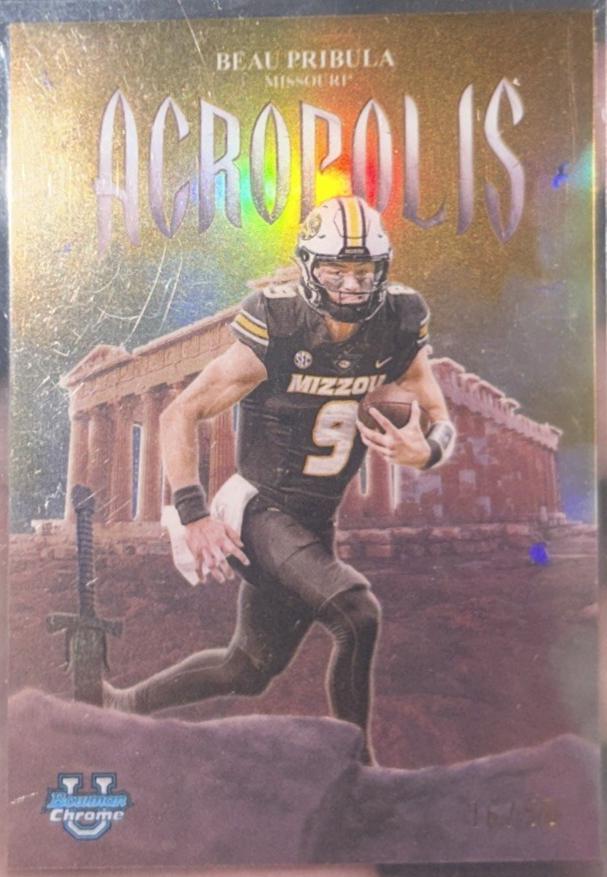 Beau Pribula [Gold Refractor] #A-3