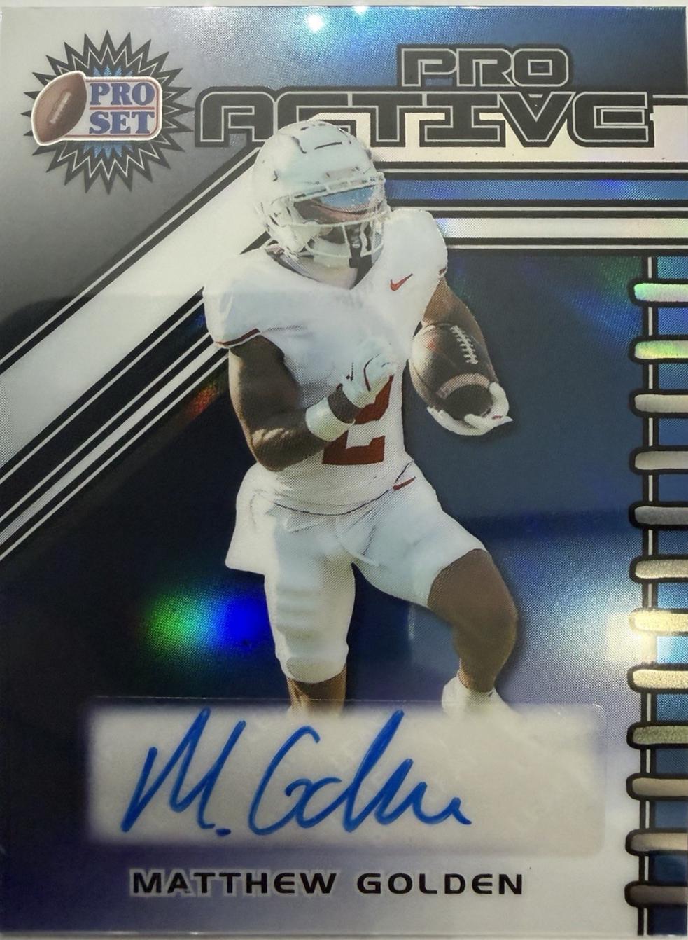 Matthew Golden [Prismatic Blue] #PA-MG1
