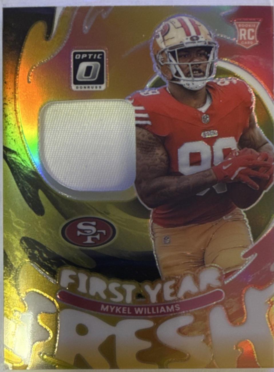 Mykel Williams [Neon Yellow] #FYFBH-MWS