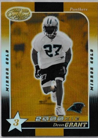 Deon Grant [3 Star Mirror Gold] #155