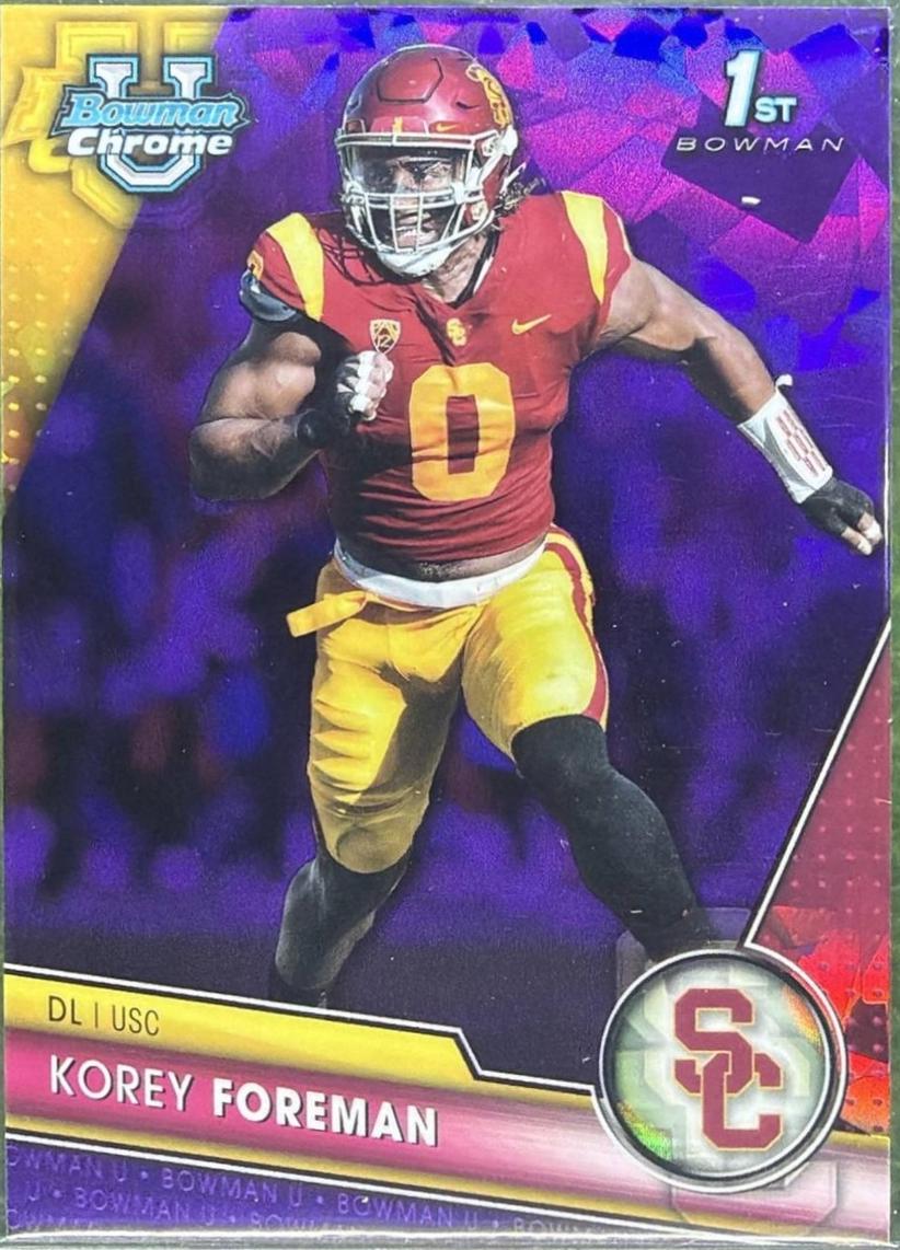 Korey Foreman [Sapphire Purple] #190