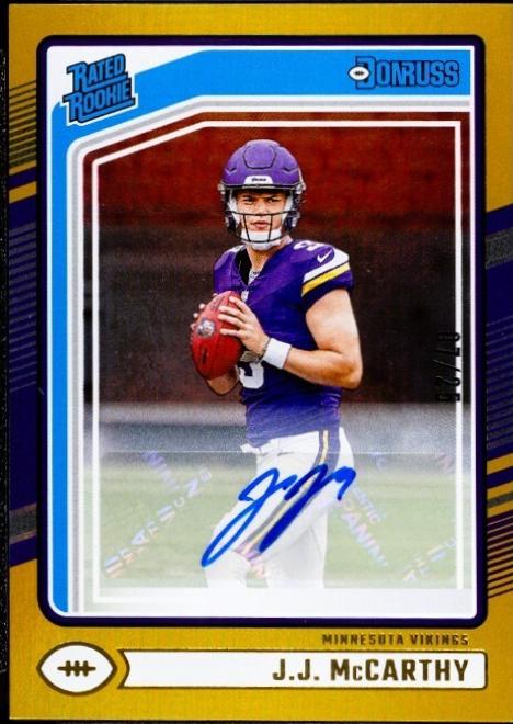 J.J. McCarthy [Gold] #303