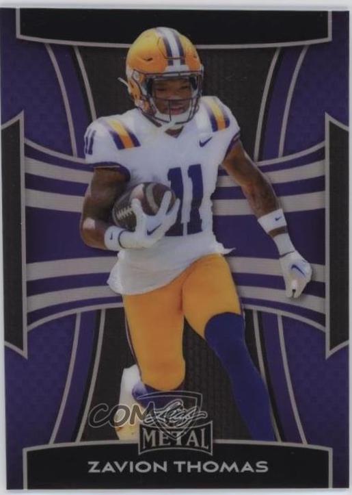 Zavion Thomas [Prismatic Purple] #176