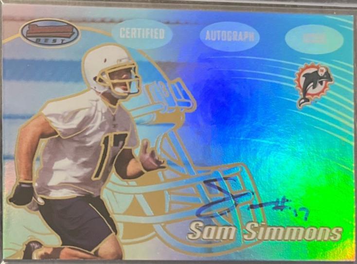 Sam Simmons [Autograph Gold] #162