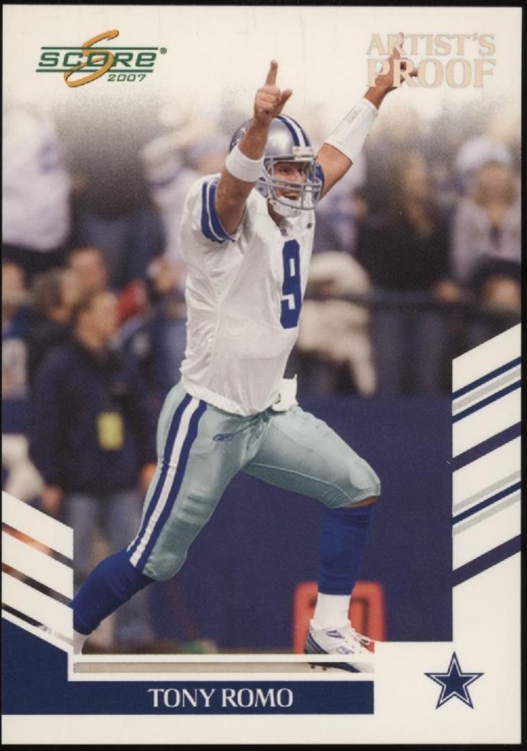 Tony Romo [Artist's Proof] #1