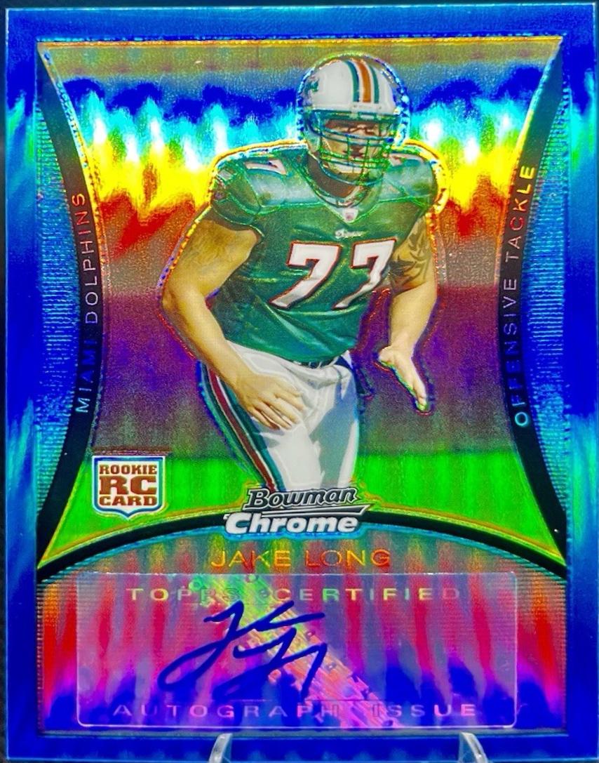 Jake Long [Autograph Blue Refractor] #BC104