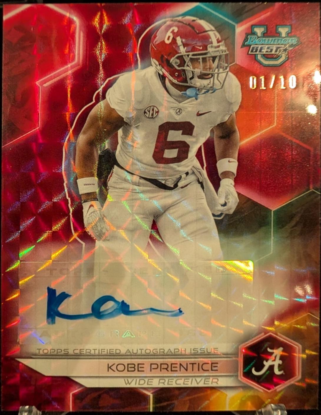 Kobe Prentice [Red Geometric] #BOA-KPR