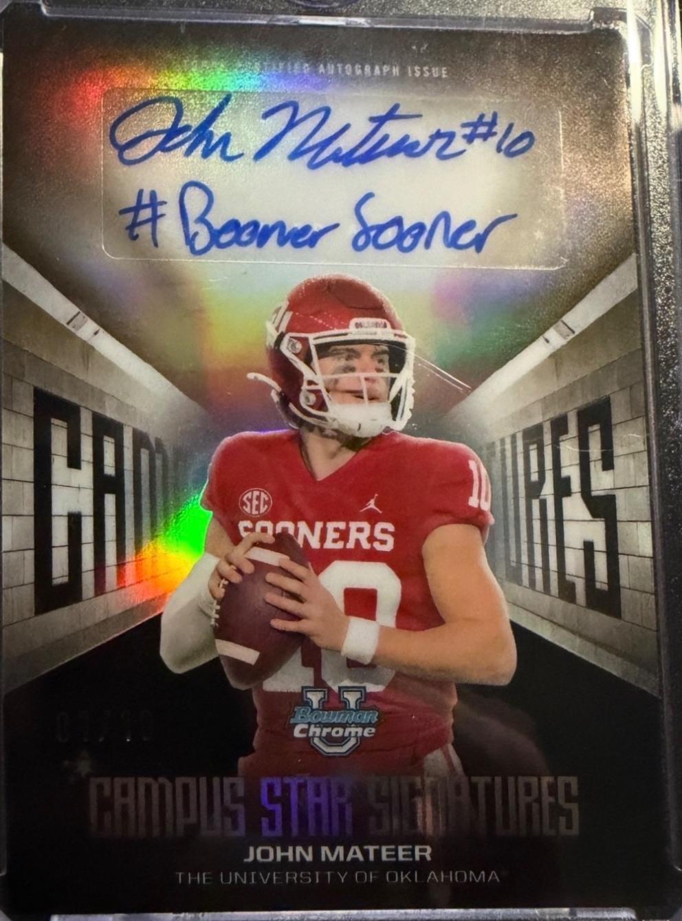 John Mateer [Black Refractor] #CSS-JM