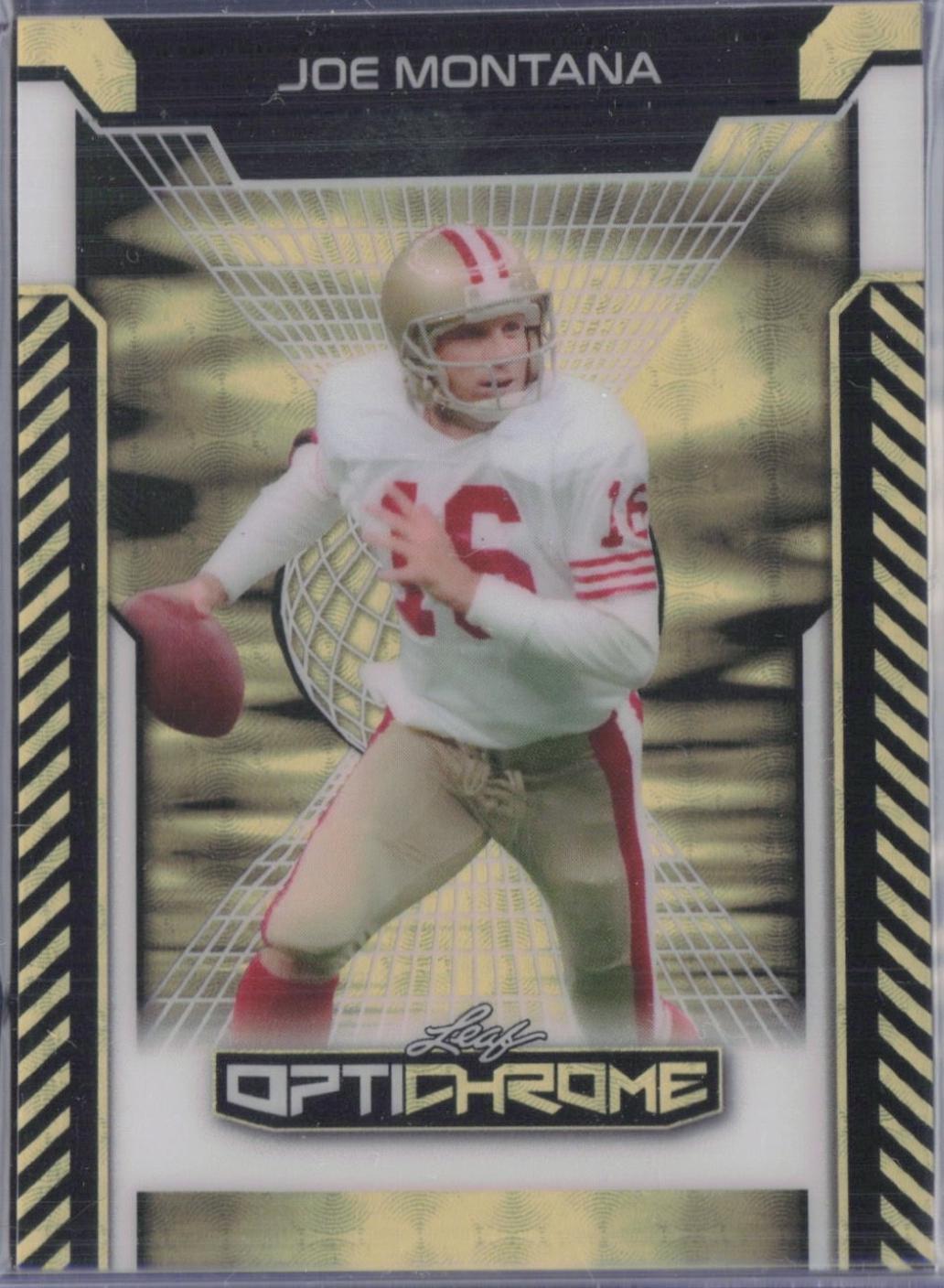 Joe Montana [Super Prismatic Gold] #140