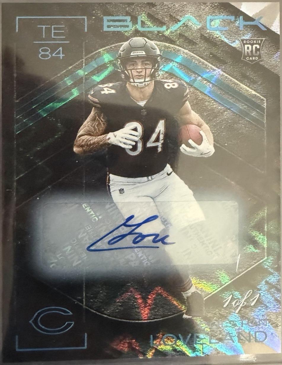 Colston Loveland [Platinum Rookie Autograph] #116