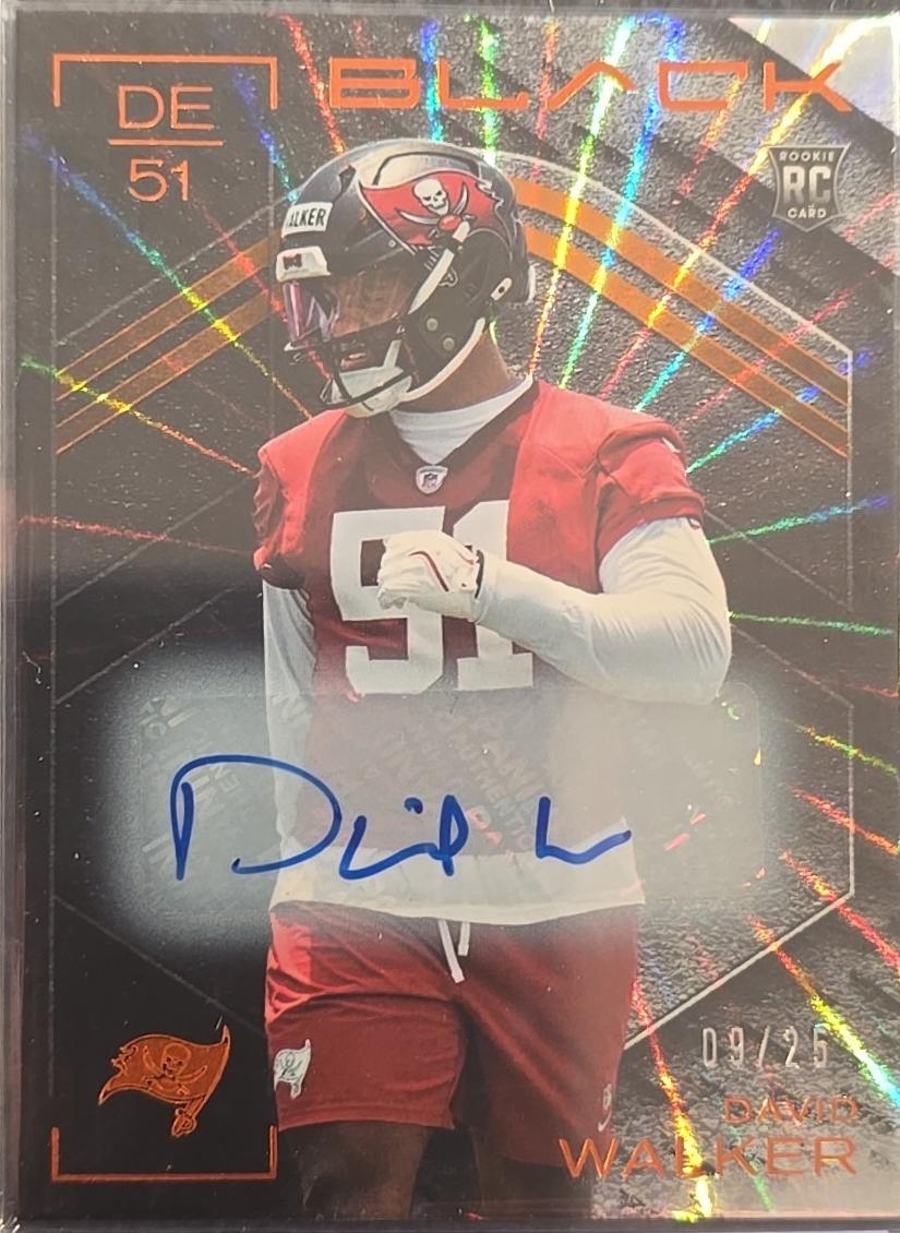 David Walker [Citrine Rookie Autograph] #189